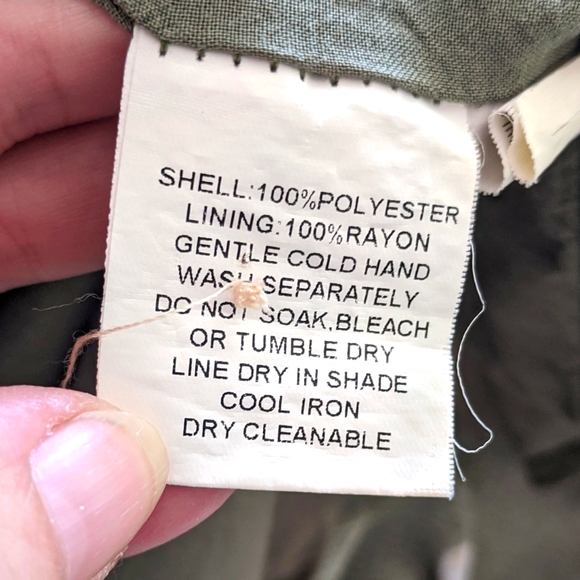 LA VIE BOHEME Woman's size 8 Sage & Floral Halter Sundress - Picture 9 of 9